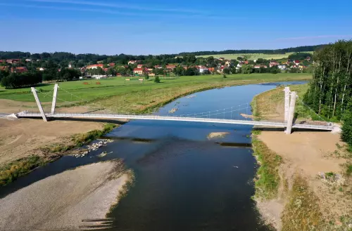 č.25 - Cyklostezka Bečva – k.ú. Černotín, k.ú. Ústí