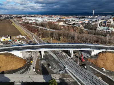 č.34 - Náhrada přejezdu P6532 na trati Přerov-Olomouc, Holice