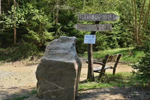 Maletínské pískovce, Kubíčkův lom