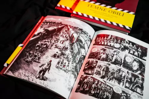 kniha Temné obilí/ Masakr na Švédských šancích v souvislostech