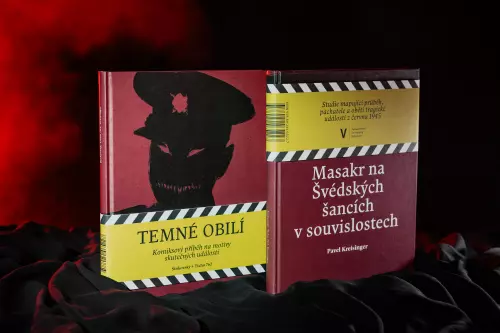 kniha Temné obilí/ Masakr na Švédských šancích v souvislostech