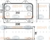 OLEJOVY CHLADIC DAF CF85, XF95 8MO376733-424