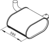 tlumič výfuku RVI Premium, EURO 3 64361