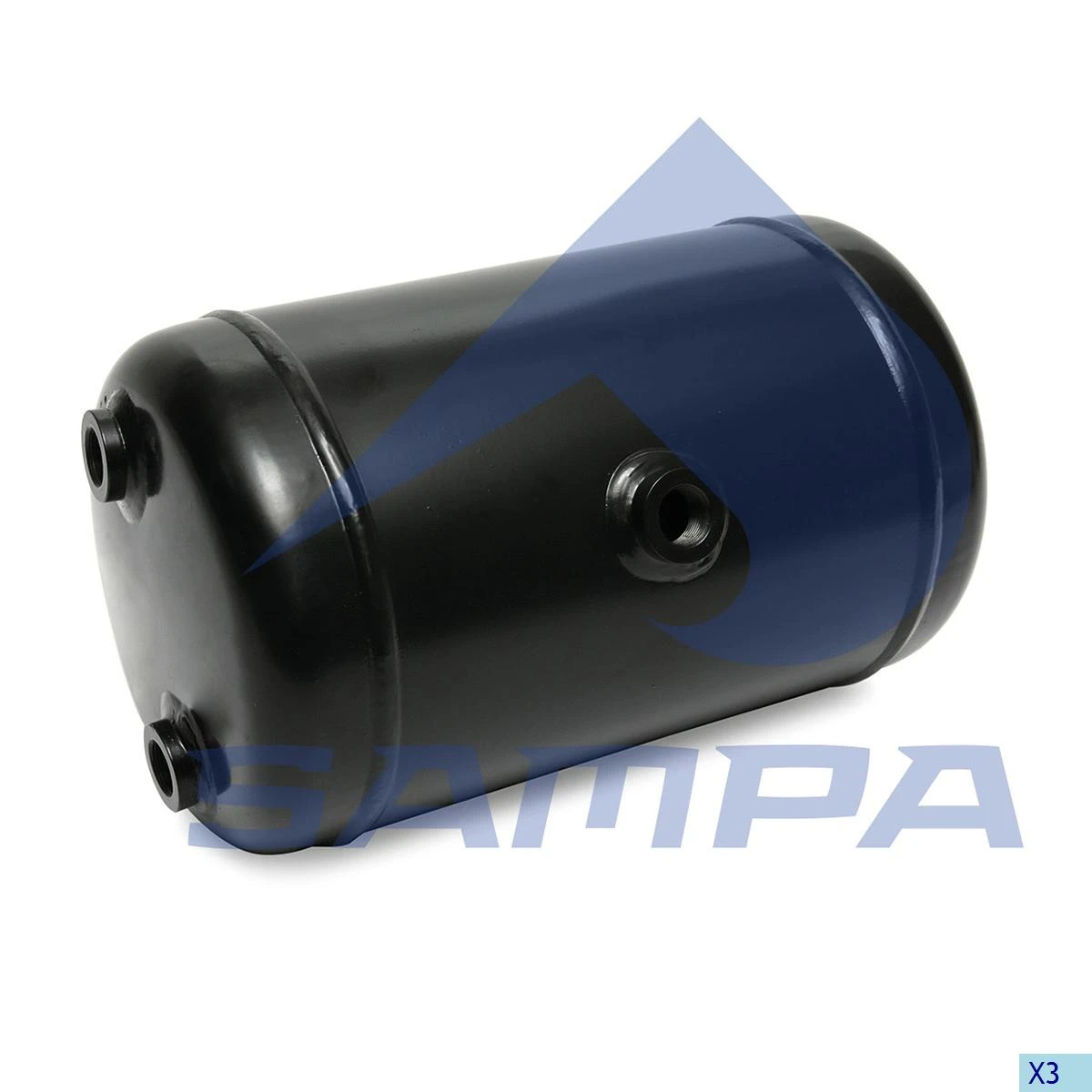vzduchojem 10L 206x368mm, 2+1+výpust 05200018