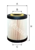 filtr olejový DAF XF,CF vložka EURO 3 TE611