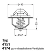 termostat Iveco E-car,Daily, RVI Mascott 4174.79D