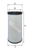 filtr vzduchu RVI Premium,Magnum DXi A501/1