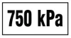 samolepka - tlak 750 kPa, malá 99999999006215