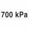 samolepka - tlak 700 kPa, malá P84700