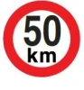 samolepka - rychlost 20cm ´´50´´ 999999990050