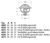 termostat AUDI, SEAT, VW TH6273.87J