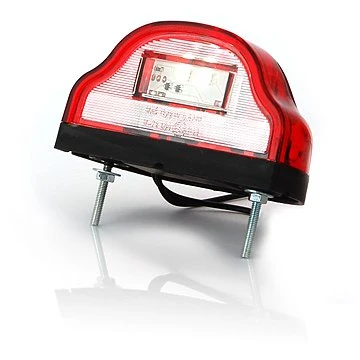 osvětlení SPZ LED - červené 000409