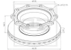 kotouč brzdový SAF SKRS 9022/22,5"
 ET0 066.251-00