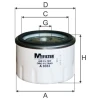 filtr vzduchu IVECO Cursor/Stralis- ovládání turba A8033