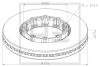 kotouč brzdový SAF 19,5"  INTEGRAL 066.256-10