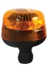 maják LED oranžový 12/24V, 1-záblesk. nátrubek, profi D14493