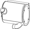 tlumič výfuku RVI Premium, EURO 5 64309