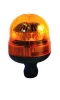 maják oranžový LED na trubku , 10/30V, 9W, 205x128, rotační, homologace D14508