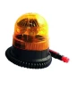 maják oranžový LED magnet, 10/30V, 9W, 176x144, rotační, homologace D14509
