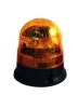 maják oranžový LED šrouby, 10/30V, 9W, 157x144, rotační, homologace D14507