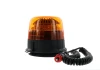maják oranžový LED magnet, 10/30V, 9W, 127x144, záblesk, homologace D14494