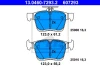 desky brzdové VW zn. 13.0460-7293.2