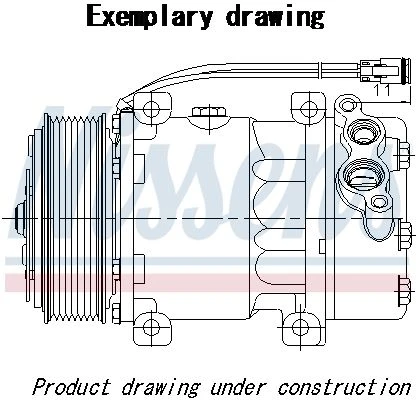 kompresor klimatizace DAF 106XF 890221