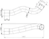 trubka výfuku MB Atego, Axor, EURO 4 53103
