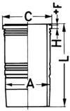 vložka - HV MAN 2866/10,27/89186 89518110