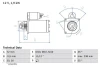 startér PEUGEOT, 12V, 1,9kW 0986025470