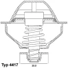 termostat DAF 45LF, IVECO Tector 410289.81D