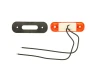 pozička LED oranžová, 12-24V 000714
