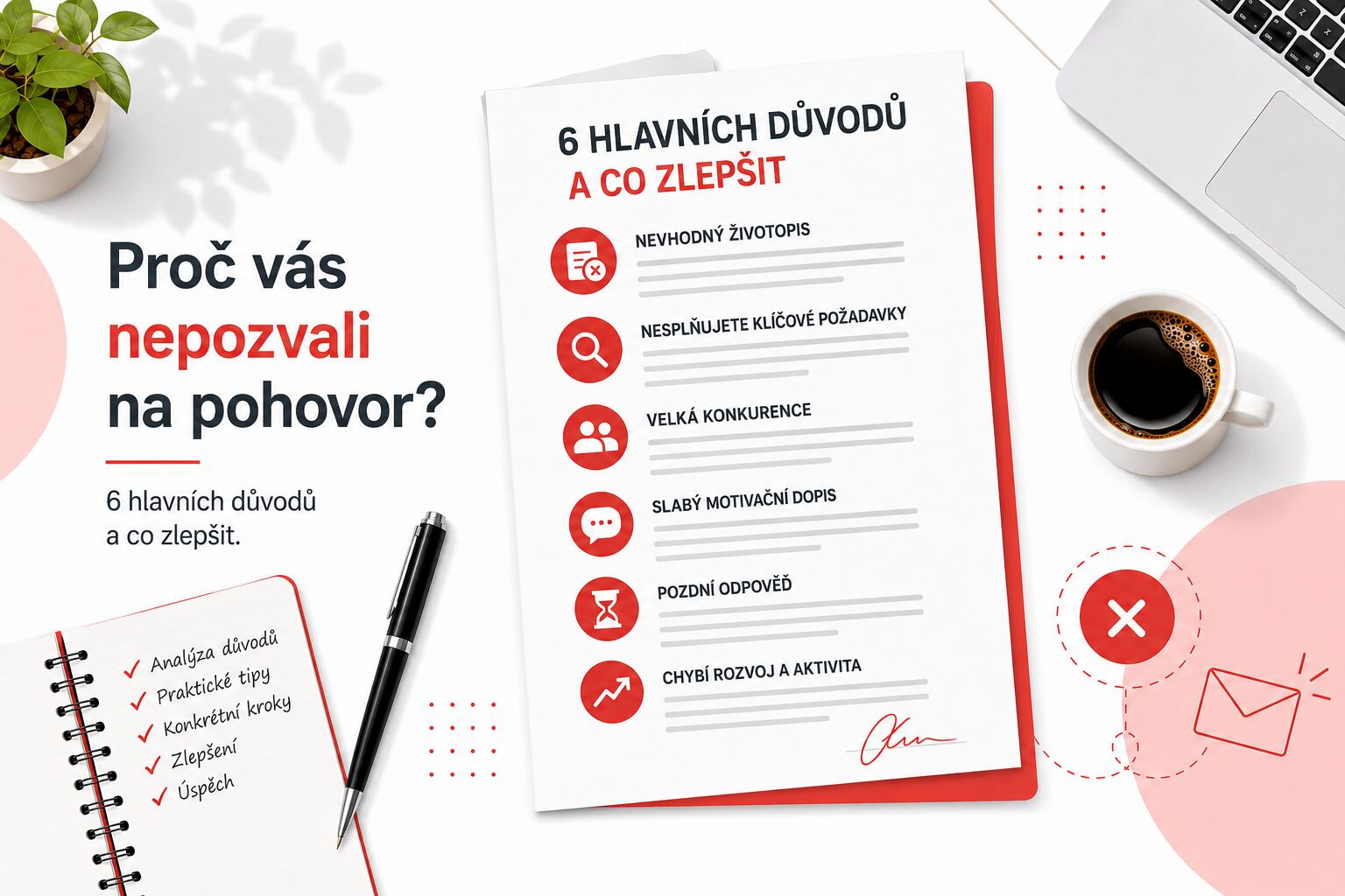 Proč vás nepozvali na pohovor