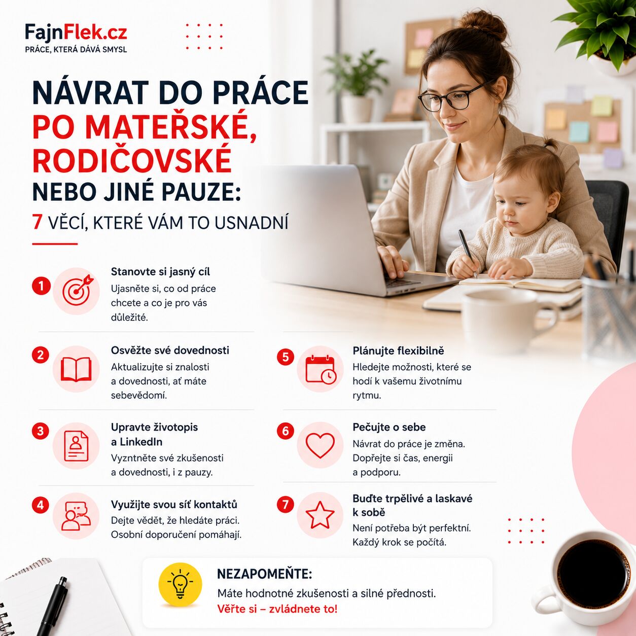Návrat do práce po mateřské