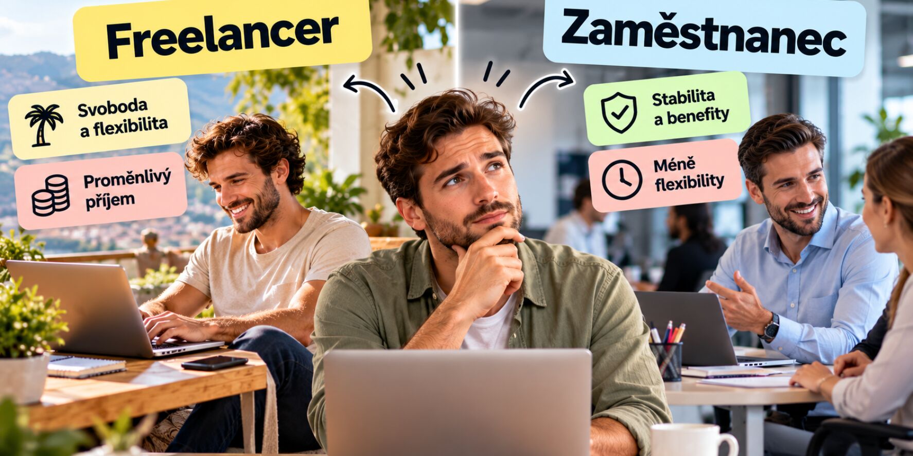 Freelancer nebo zaměstnanec