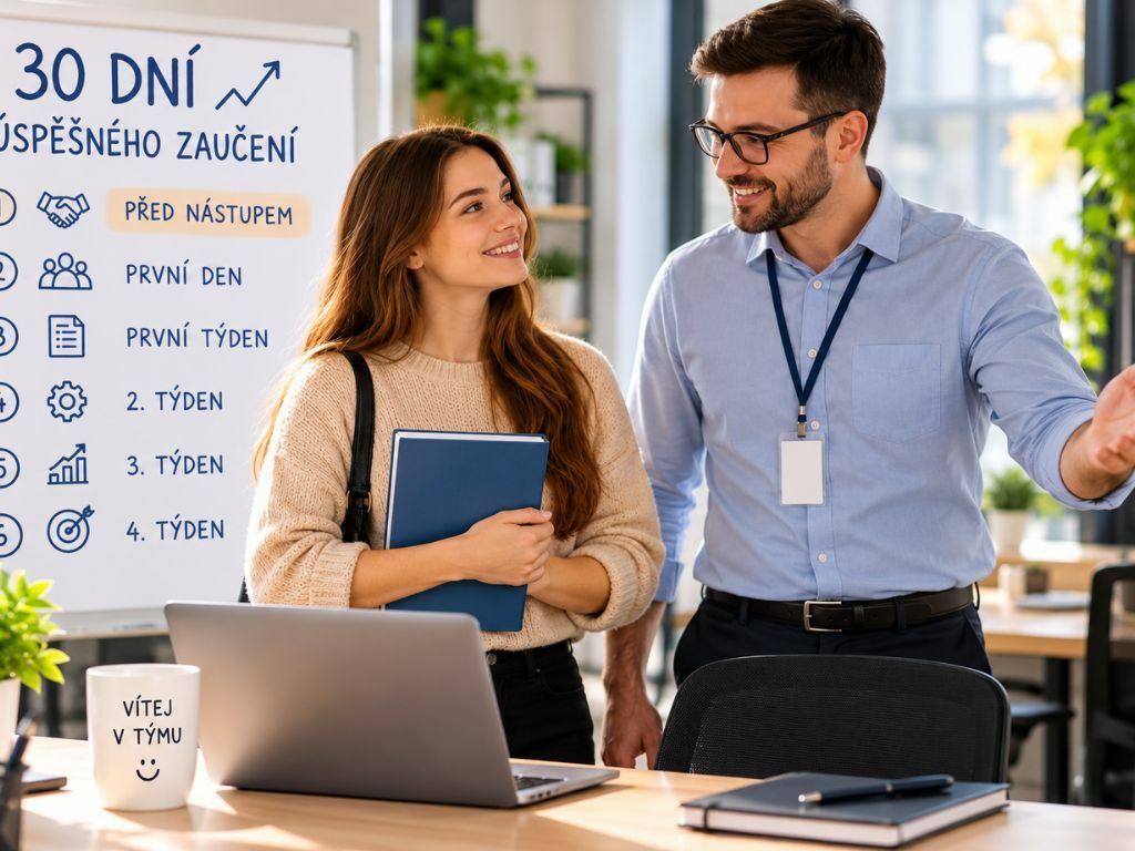 Prvních 30 dní nového zaměstnance: Jednoduchý plán zaučení