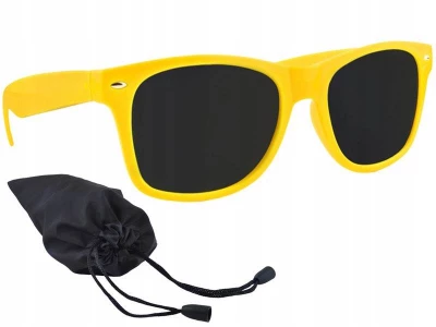 ISO Sluneční brýle Wayfarer - žluté