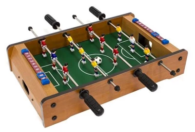 MAX Mini stolní fotbal fotbálek 51 x 31 x 8 cm světlý