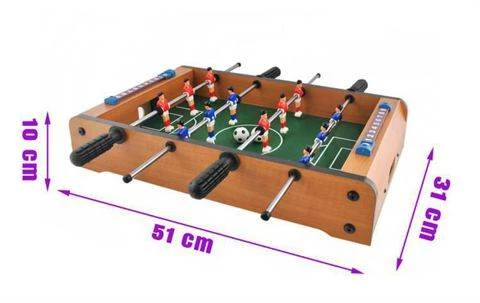 MAX Mini stolní fotbal fotbálek 51 x 31 x 8 cm světlý