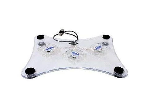 Chladící podložka pod notebook plexi s LED podsvícením