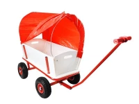 Záhradný vozík s plachtou 150 Kg - WO-860