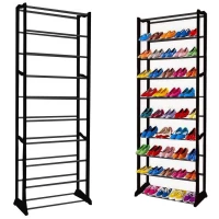 Verk Skladací botník Amazing Shoe Rack 30 párov čierna