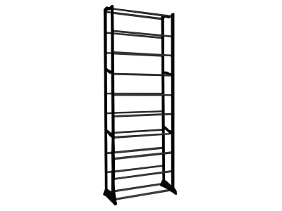 Verk Skladací botník Amazing Shoe Rack 30 párov čierna