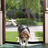 Magic Mesh Screen Door 195x55cm