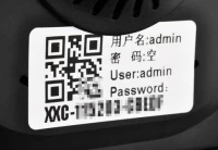 ISO Otočná infra IP kamera WiFi 