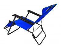 Malatec 896 Plážové lehátko světle modré