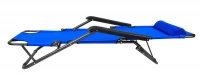 Malatec 896 Plážové lehátko světle modré