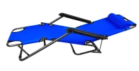 Malatec 896 Plážové lehátko světle modré