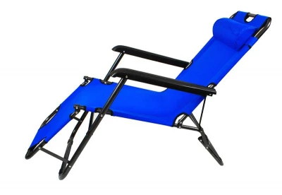 Malatec 896 Plážové lehátko světle modré