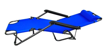 Malatec 896 Plážové lehátko světle modré